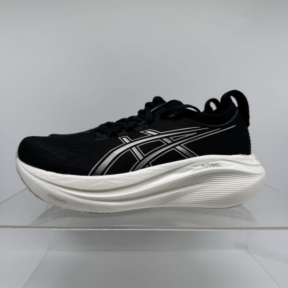 Asics Gel Nimbus 27 1012B753 Black Running Shoes Sneakers Women’s Size 7.5